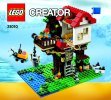 Istruzioni per la Costruzione - LEGO - Creator - 31010 - Casa sull'albero: Page 1