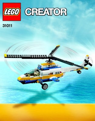 Istruzioni per la Costruzione - LEGO - Creator - 31011 - Avventure aeree: Page 1