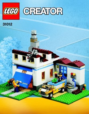 Istruzioni per la Costruzione - LEGO - Creator - 31012 - La villetta familiare: Page 1