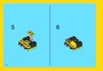 Istruzioni per la Costruzione - LEGO - Creator - 31014 - Super scavatrice: Page 4