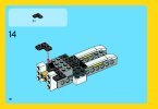 Istruzioni per la Costruzione - LEGO - Creator - 31017 - Sunset Speeder: Page 16