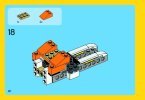 Istruzioni per la Costruzione - LEGO - Creator - 31017 - Sunset Speeder: Page 20