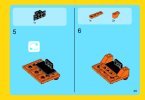 Istruzioni per la Costruzione - LEGO - Creator - 31017 - Sunset Speeder: Page 25