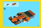 Istruzioni per la Costruzione - LEGO - Creator - 31017 - Sunset Speeder: Page 59