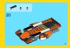 Istruzioni per la Costruzione - LEGO - Creator - 31017 - Sunset Speeder: Page 61