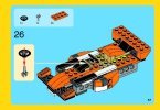 Istruzioni per la Costruzione - LEGO - Creator - 31017 - Sunset Speeder: Page 67