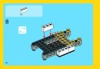 Istruzioni per la Costruzione - LEGO - Creator - 31017 - Sunset Speeder: Page 10