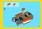 Istruzioni per la Costruzione - LEGO - Creator - 31017 - Sunset Speeder: Page 19