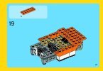 Istruzioni per la Costruzione - LEGO - Creator - 31017 - Sunset Speeder: Page 21