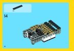 Istruzioni per la Costruzione - LEGO - Creator - 31017 - Sunset Speeder: Page 16