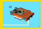 Istruzioni per la Costruzione - LEGO - Creator - 31017 - Sunset Speeder: Page 25