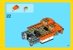 Istruzioni per la Costruzione - LEGO - Creator - 31017 - Sunset Speeder: Page 27