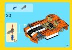 Istruzioni per la Costruzione - LEGO - Creator - 31017 - Sunset Speeder: Page 39