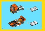 Istruzioni per la Costruzione - LEGO - Creator - 31017 - Sunset Speeder: Page 2