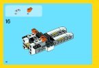 Istruzioni per la Costruzione - LEGO - Creator - 31017 - Sunset Speeder: Page 18