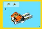 Istruzioni per la Costruzione - LEGO - Creator - 31017 - Sunset Speeder: Page 21