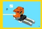 Istruzioni per la Costruzione - LEGO - Creator - 31017 - Sunset Speeder: Page 27