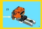 Istruzioni per la Costruzione - LEGO - Creator - 31017 - Sunset Speeder: Page 37