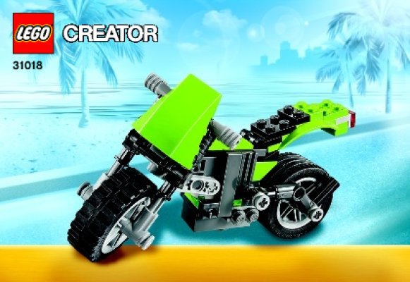 Istruzioni per la Costruzione - LEGO - Creator - 31018 - Grand Cruiser: Page 1