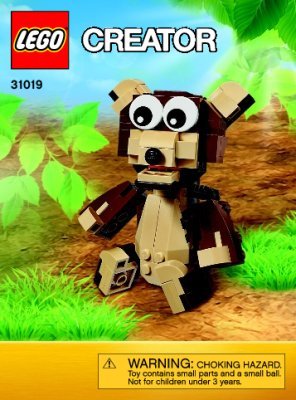 Istruzioni per la Costruzione - LEGO - Creator - 31019 - Animali della Giungla: Page 1