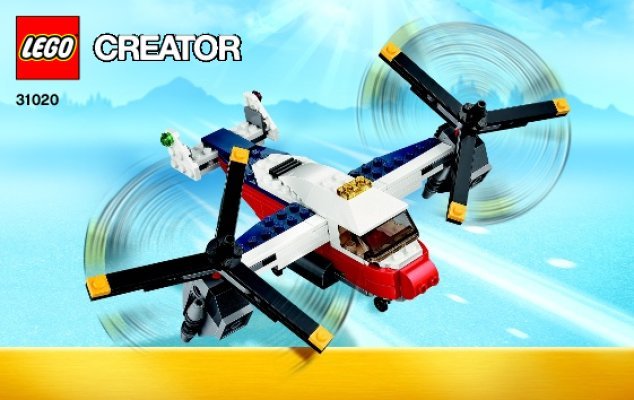 Istruzioni per la Costruzione - LEGO - Creator - 31020 - Avventure a doppia elica: Page 1