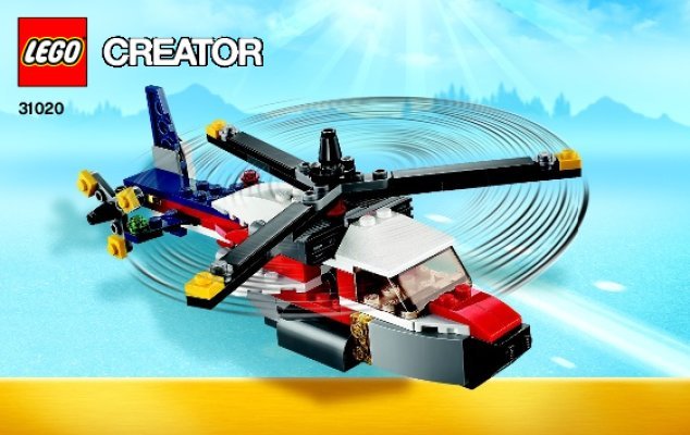 Istruzioni per la Costruzione - LEGO - Creator - 31020 - Avventure a doppia elica: Page 1