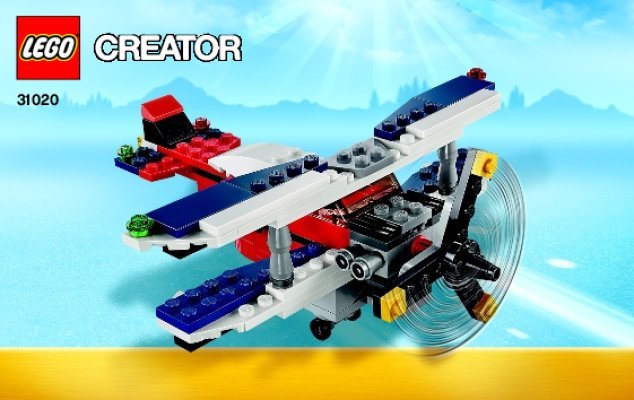 Istruzioni per la Costruzione - LEGO - Creator - 31020 - Avventure a doppia elica: Page 1