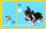 Istruzioni per la Costruzione - LEGO - Creator - 31021 - Gatto e Topo: Page 57