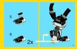 Istruzioni per la Costruzione - LEGO - Creator - 31021 - Gatto e Topo: Page 33