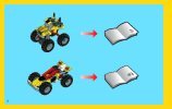 Istruzioni per la Costruzione - LEGO - Creator - 31022 - Turbo Quad: Page 2