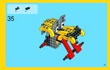 Istruzioni per la Costruzione - LEGO - Creator - 31022 - Turbo Quad: Page 35