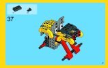 Istruzioni per la Costruzione - LEGO - Creator - 31022 - Turbo Quad: Page 37