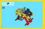 Istruzioni per la Costruzione - LEGO - Creator - 31022 - Turbo Quad: Page 38