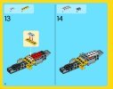 Istruzioni per la Costruzione - LEGO - Creator - 31023 - Bolidi gialli: Page 10