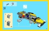 Istruzioni per la Costruzione - LEGO - Creator - 31023 - Bolidi gialli: Page 35