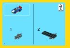 Istruzioni per la Costruzione - LEGO - Creator - 31027 - Auto da corsa blu: Page 2