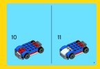 Istruzioni per la Costruzione - LEGO - Creator - 31027 - Auto da corsa blu: Page 7