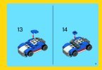 Istruzioni per la Costruzione - LEGO - Creator - 31027 - Auto da corsa blu: Page 9