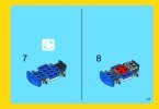 Istruzioni per la Costruzione - LEGO - Creator - 31027 - Auto da corsa blu: Page 27