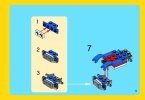 Istruzioni per la Costruzione - LEGO - Creator - 31027 - Auto da corsa blu: Page 5