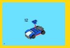 Istruzioni per la Costruzione - LEGO - Creator - 31027 - Auto da corsa blu: Page 8