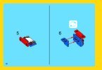 Istruzioni per la Costruzione - LEGO - Creator - 31027 - Auto da corsa blu: Page 12