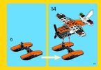 Istruzioni per la Costruzione - LEGO - Creator - 31028 - Idrovolante: Page 13