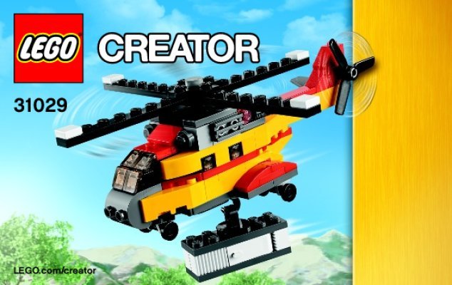 Elicottero Bi-Rotore - Lego Creator