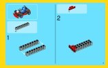 Istruzioni per la Costruzione - LEGO - Creator - 31030 - Go-Kart rosso: Page 3