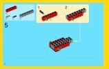 Istruzioni per la Costruzione - LEGO - Creator - 31030 - Go-Kart rosso: Page 4