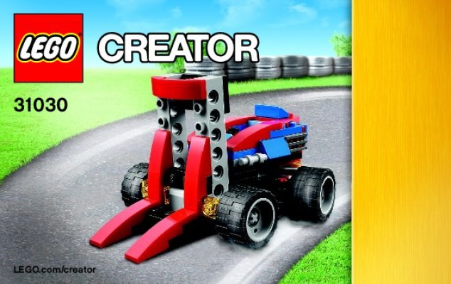 Istruzioni per la Costruzione - LEGO - Creator - 31030 - Go-Kart rosso: Page 1