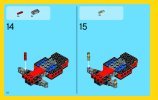 Istruzioni per la Costruzione - LEGO - Creator - 31030 - Go-Kart rosso: Page 10