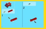 Istruzioni per la Costruzione - LEGO - Creator - 31030 - Go-Kart rosso: Page 2