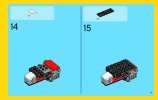 Istruzioni per la Costruzione - LEGO - Creator - 31030 - Go-Kart rosso: Page 9